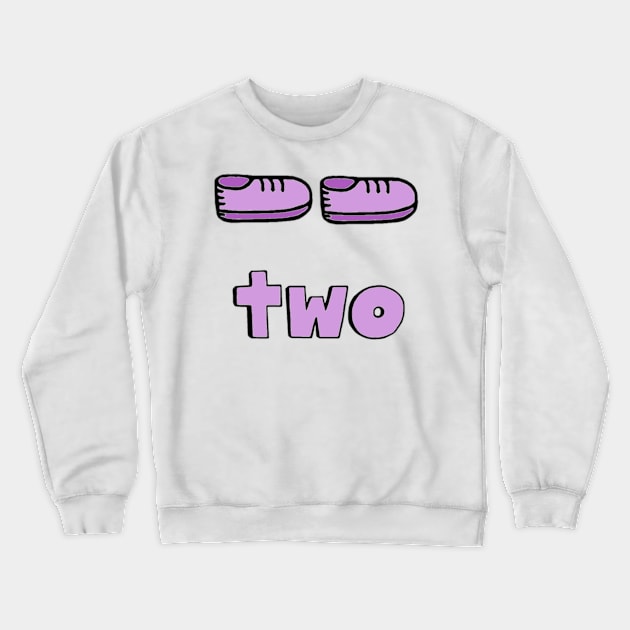 This is the NUMBER 2 Crewneck Sweatshirt by Embracing-Motherhood